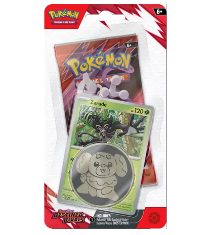 Pokémon Destined Rivals Checklane Blister SV10 (ENG)