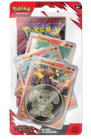 Pokémon Destined Rivals Premium Checklane Blister SV10 (ENG)