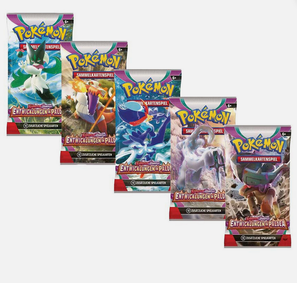 Pokémon Paldea Evolved Boosterpack (EN)