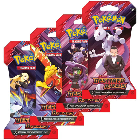 Pokémon Destined Rivals Sleeved Booster SV10 (EN) LIVE Box Break