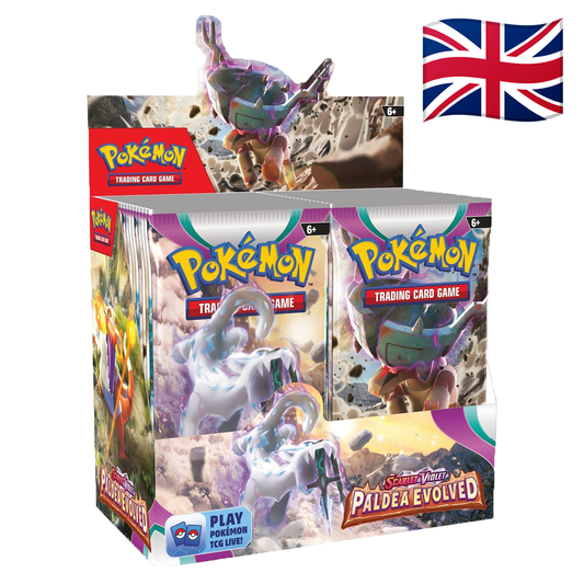 Pokémon Paldea Evolved Booster Display SV02 (EN)