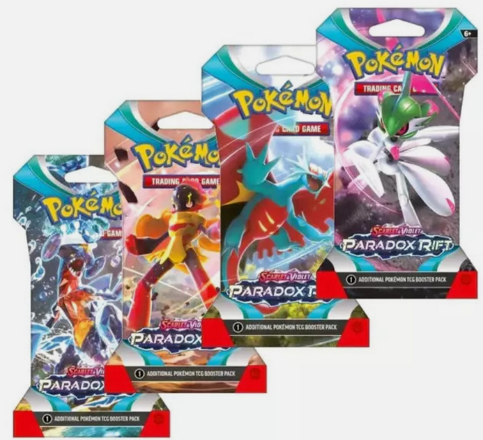 Pokémon Paradox Rift Sleeved Booster SV04 (EN) LIVE Box Break