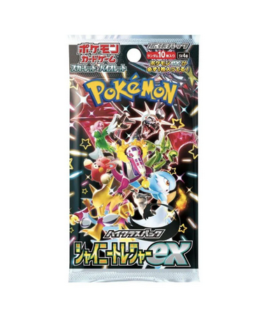 Pokémon Shiny Treasure Booster sv4a (JP) LIVE Box Break
