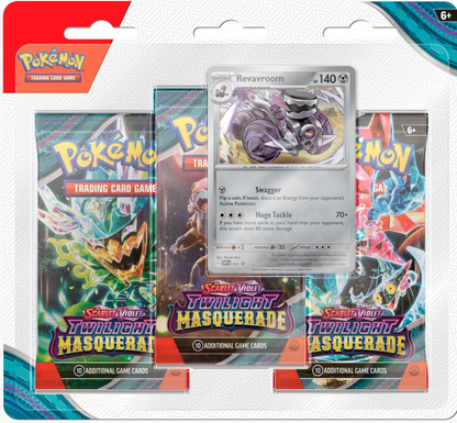Pokémon Twilight Masquerade Blister (EN) LIVE Box Break