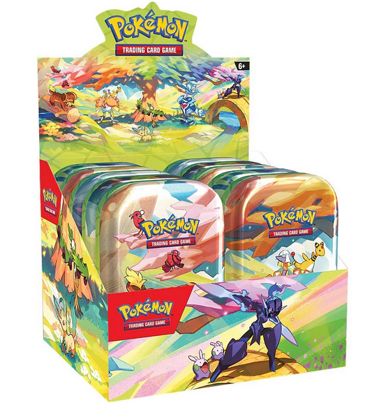 Pokémon Vibrant Paldea Mini Tin Display 10x (ENG)