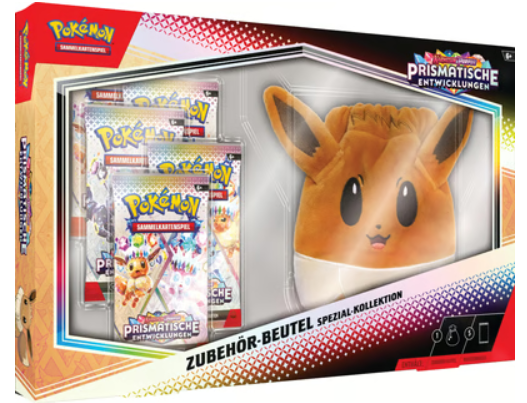 Pokémon Prismatische Entwicklungen Spezial Kollektion Zubehör-Beutel (DE)